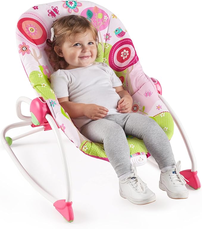 Bright Starts - Raspberry Garden Rocker | 0-30 M