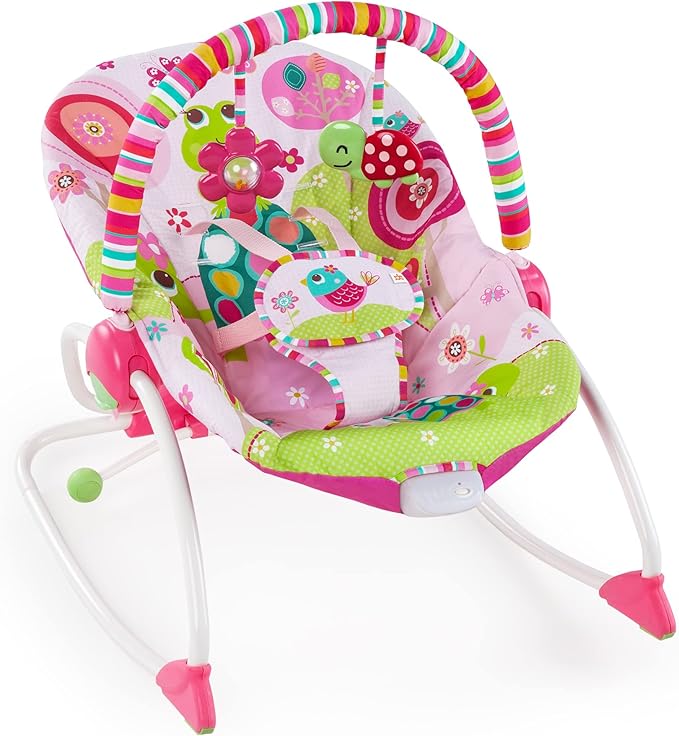 Bright Starts - Raspberry Garden Rocker | 0-30 M