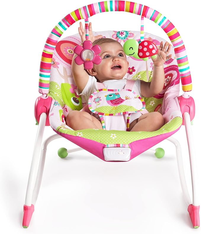 Bright Starts - Raspberry Garden Rocker | 0-30 M