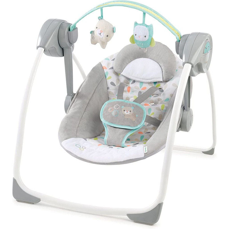 Ingenuity - Comfort 2 Go Portable Swing | Forest | 0-9 M