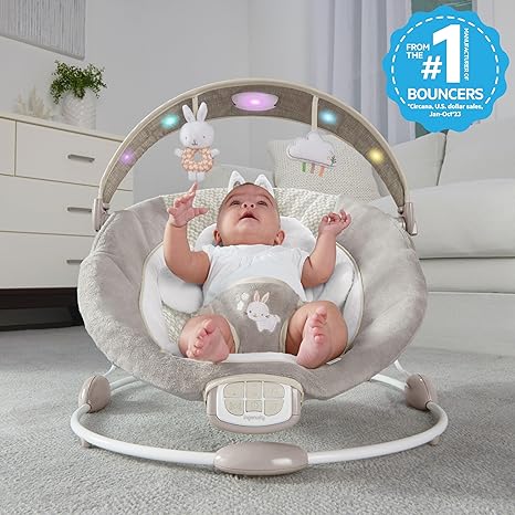Ingenuity - Inlighten Bouncer Twinkle Tails | 0-6 M
