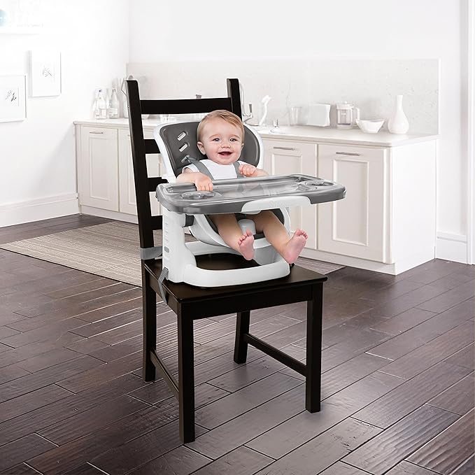 Ingenuity - Smartclean Chairmate High Chair | Slate | 6M-5Y