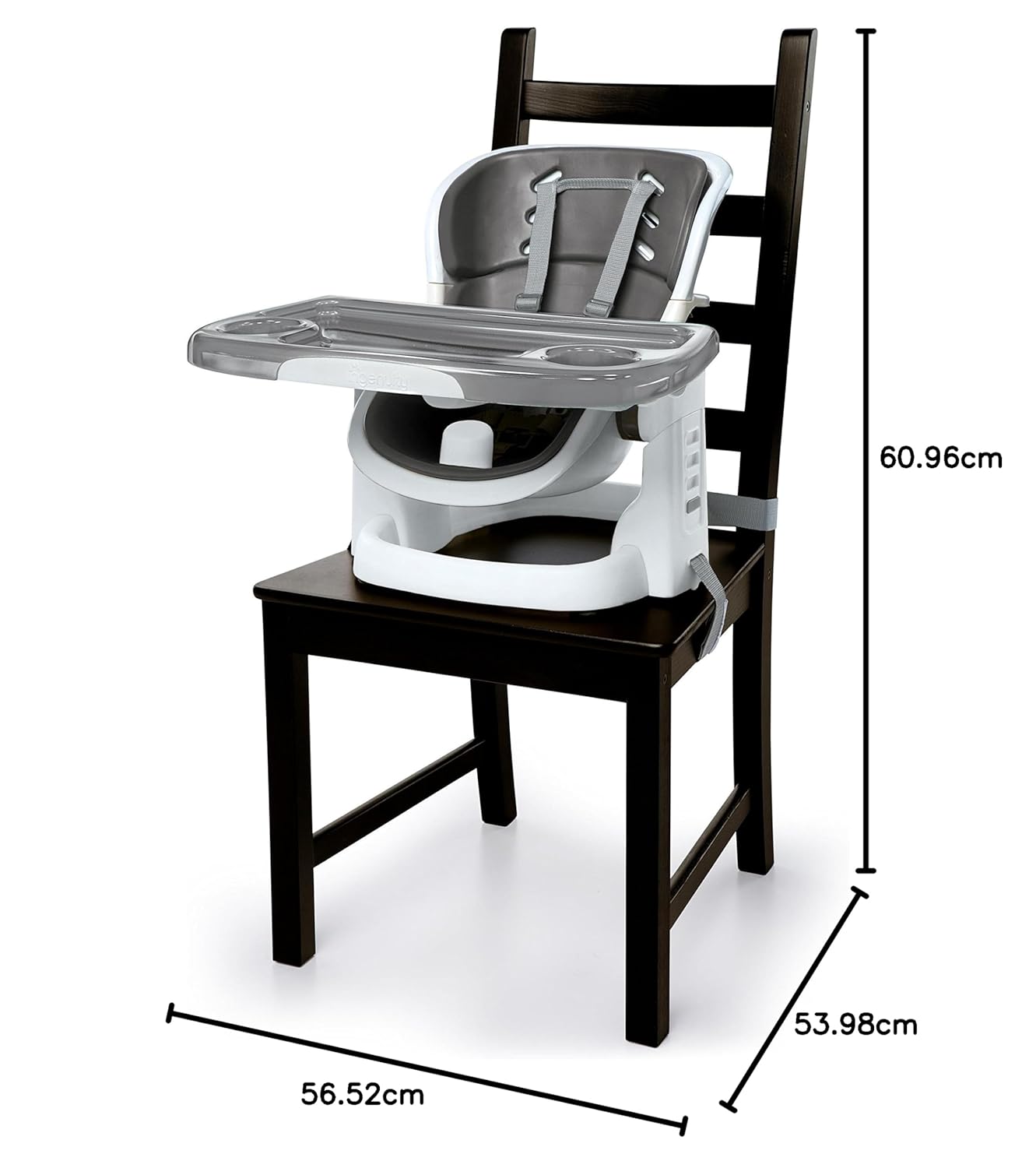 Ingenuity - Smartclean Chairmate High Chair | Slate | 6M-5Y