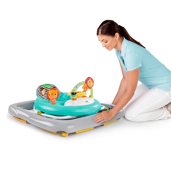 Bright Starts - Zig Zag Zebra Walker For Babies | 6-12 M