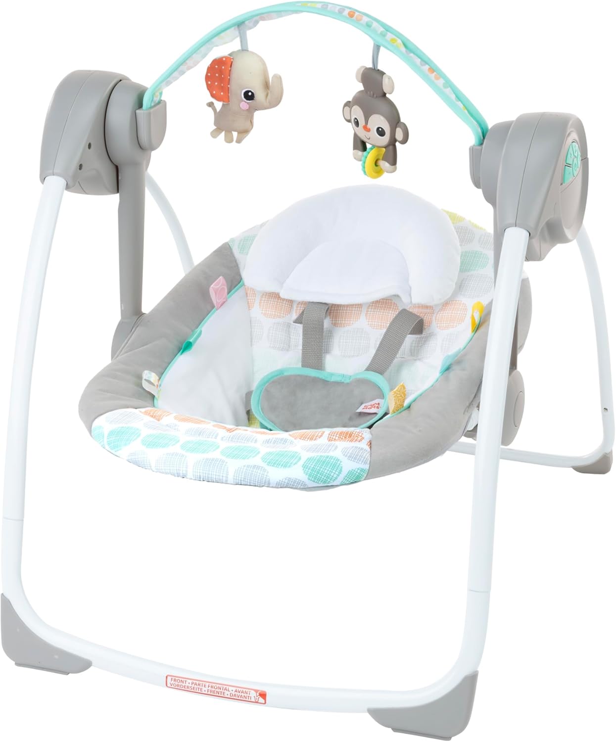 Bright Starts - Whimsical Wild Portable Swing | 0-9 M