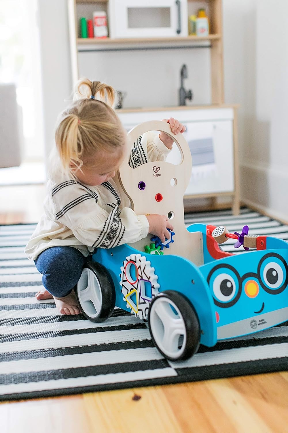 Baby Einstein - Buggy Wooden Activity Walker & Wagon