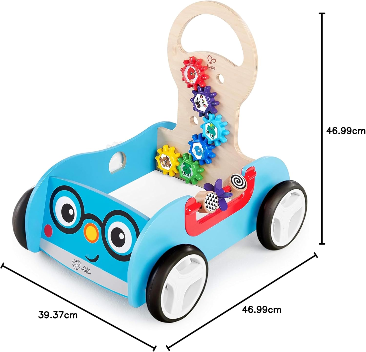 Baby Einstein - Buggy Wooden Activity Walker & Wagon