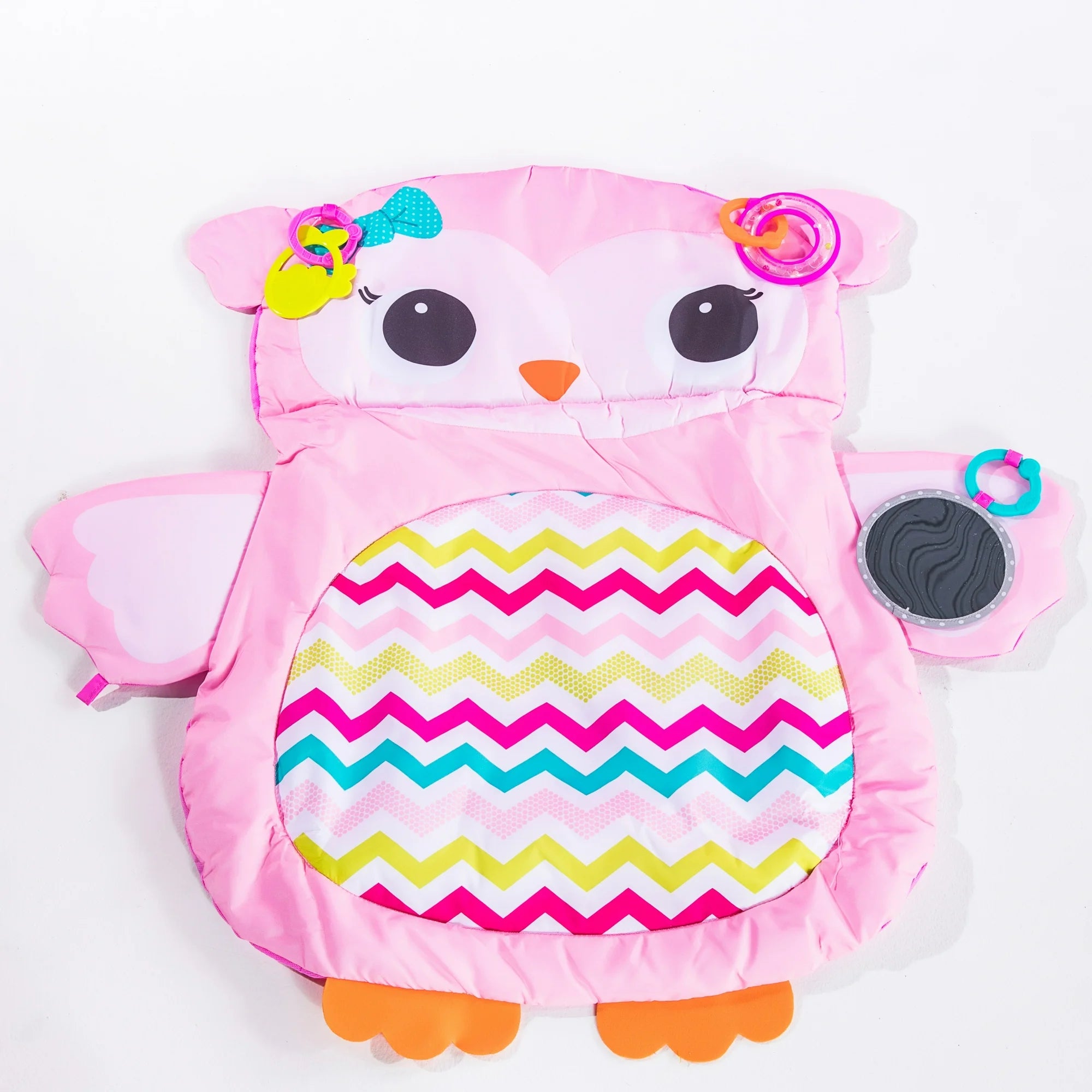 Bright Starts - Tummy Time Prop & Play | Pink | 0-36 M