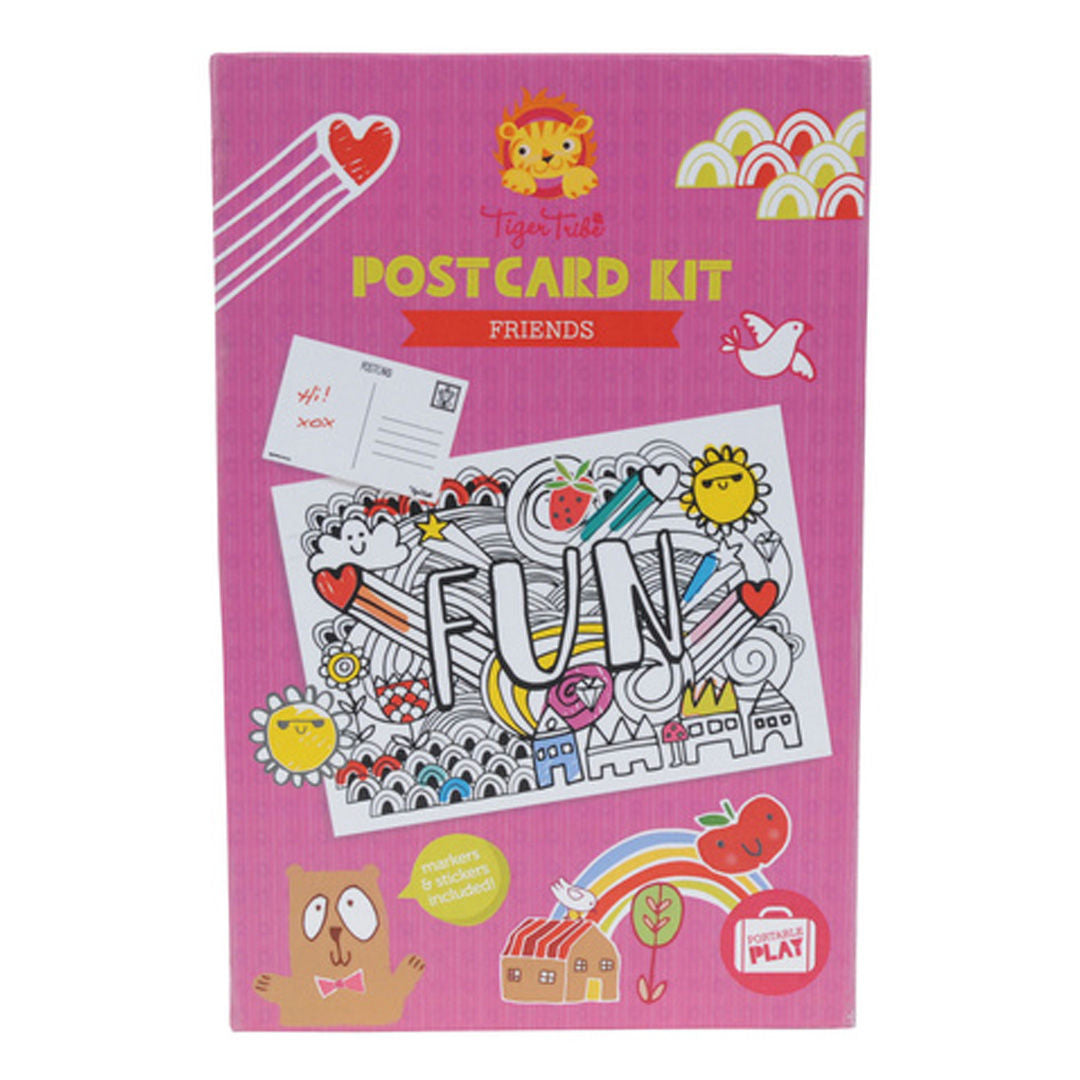 Tiger Tribe - Postcard Kit Friends