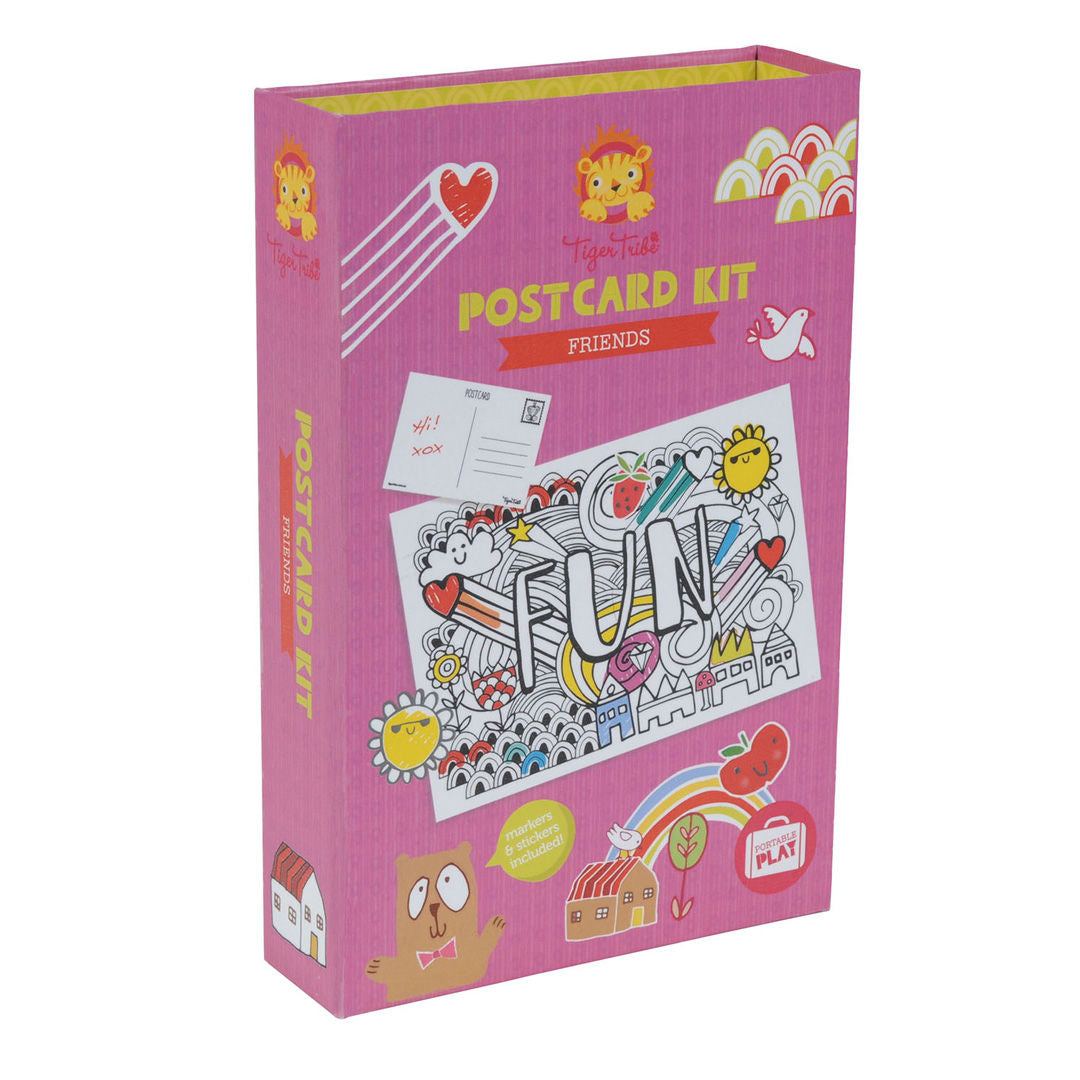 Tiger Tribe - Postcard Kit Friends