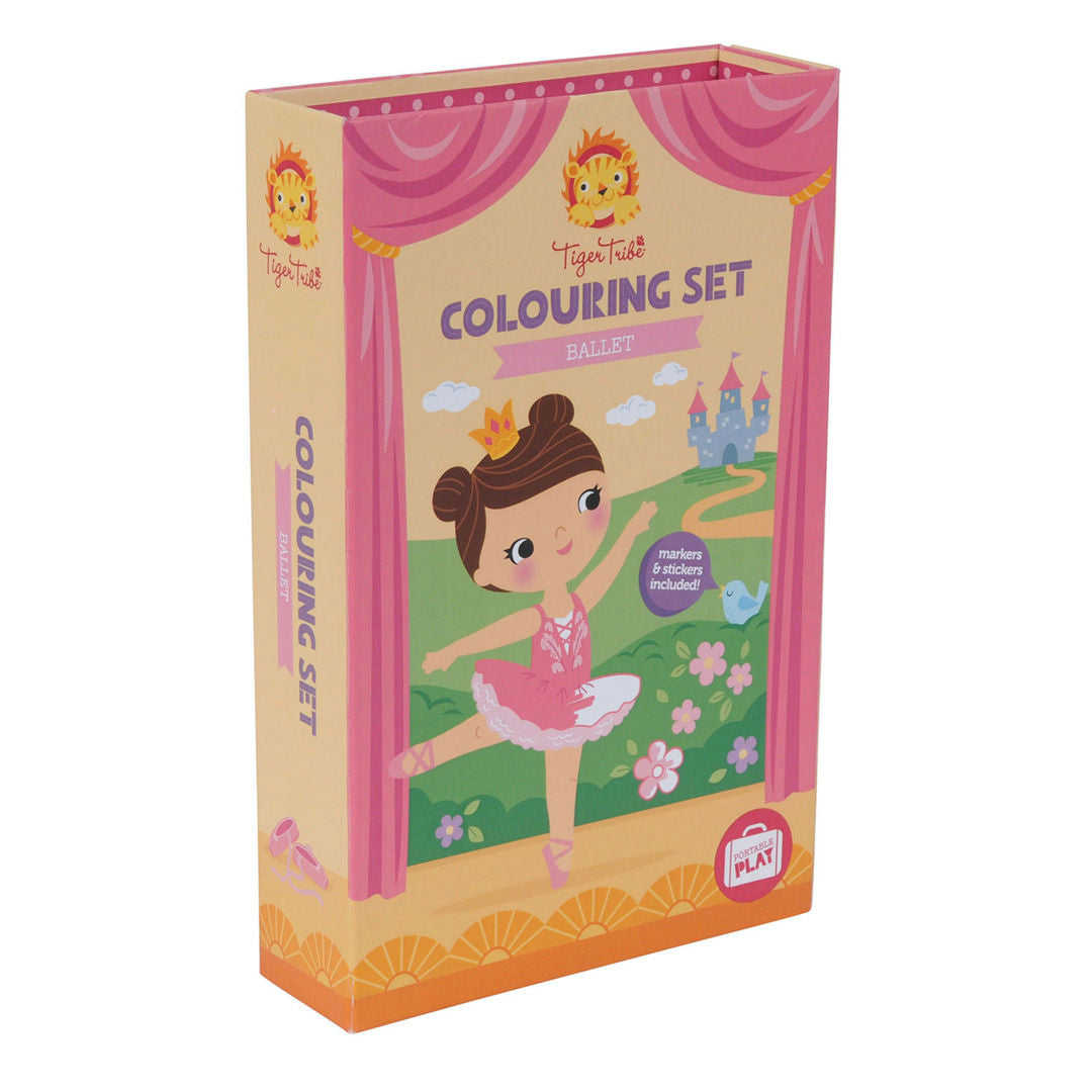 Tiger Tribe - Colouring Set Ballet Book