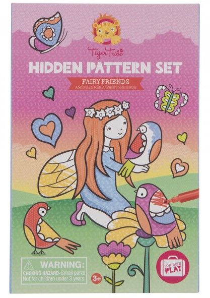 Tiger Tribe - Hidden Pattern Fairy Friends