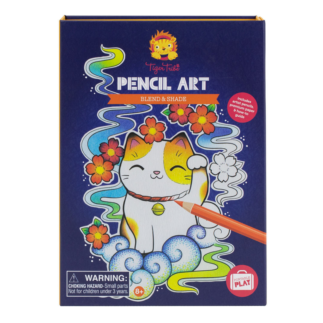 Tiger Tribe - Pencil Art Blend and Shade