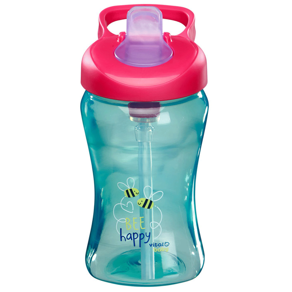 Vital Baby - Hydrate Sippy Straw Fizz 340Ml|12 Months+