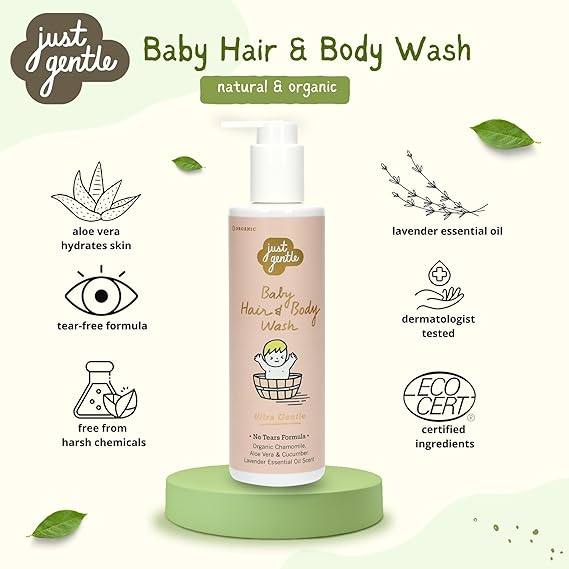 Just Gentle - Baby Hair & Body Wash | Ultra Gentle