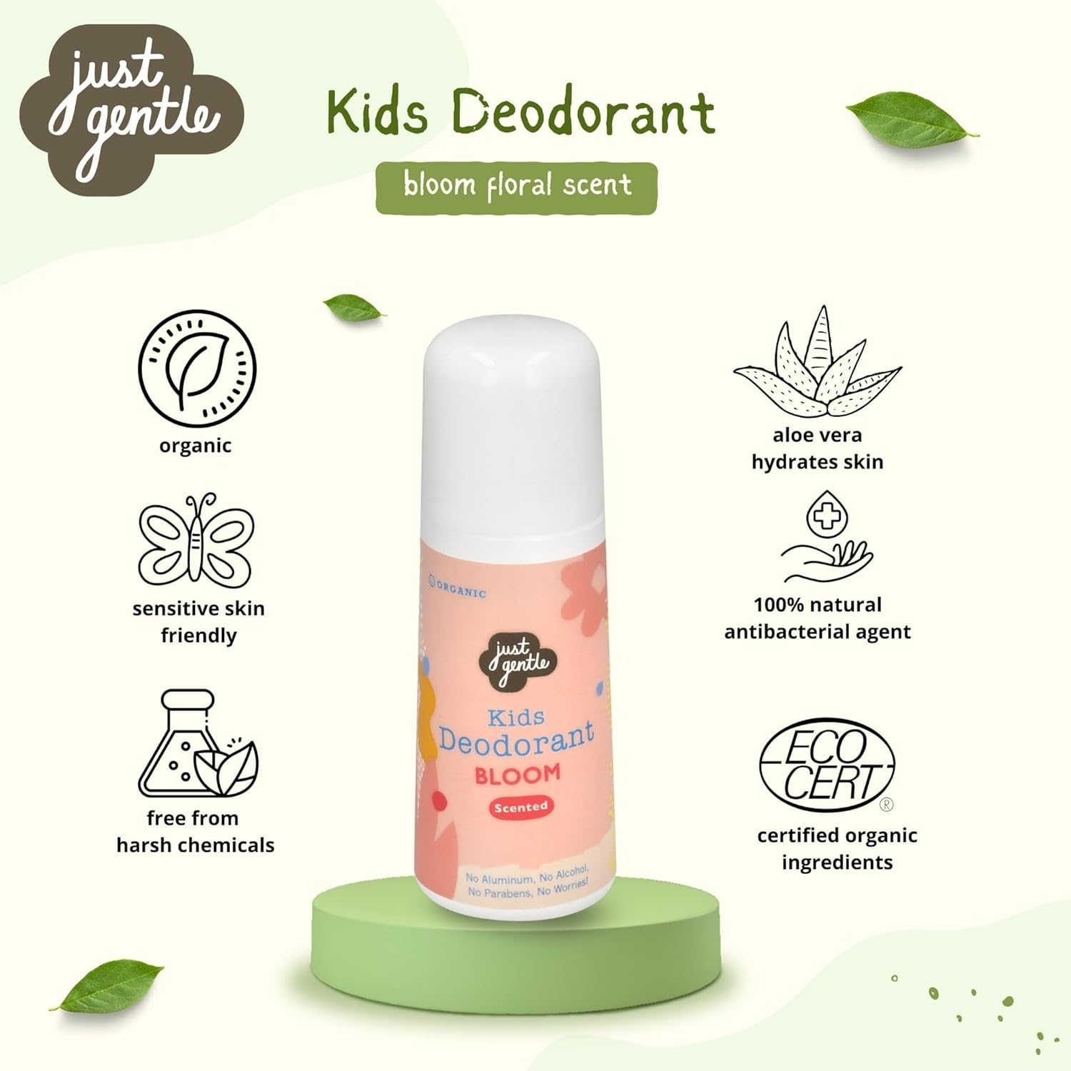 Just Gentle - Organic Kids Deodorant