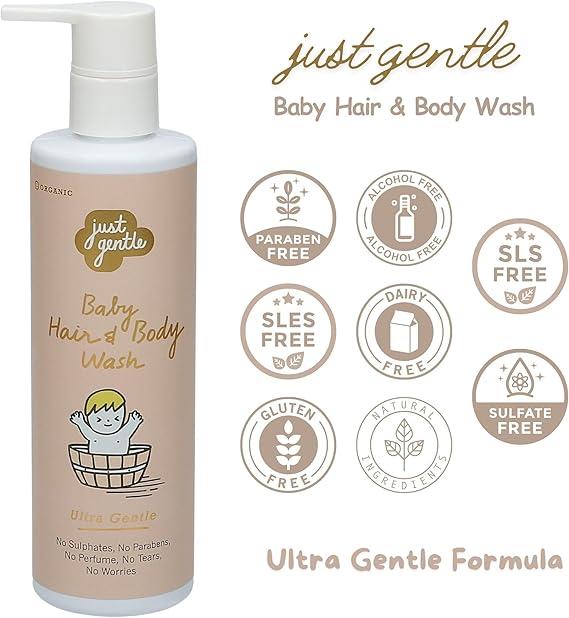 Just Gentle - Baby Hair & Body Wash | Ultra Gentle