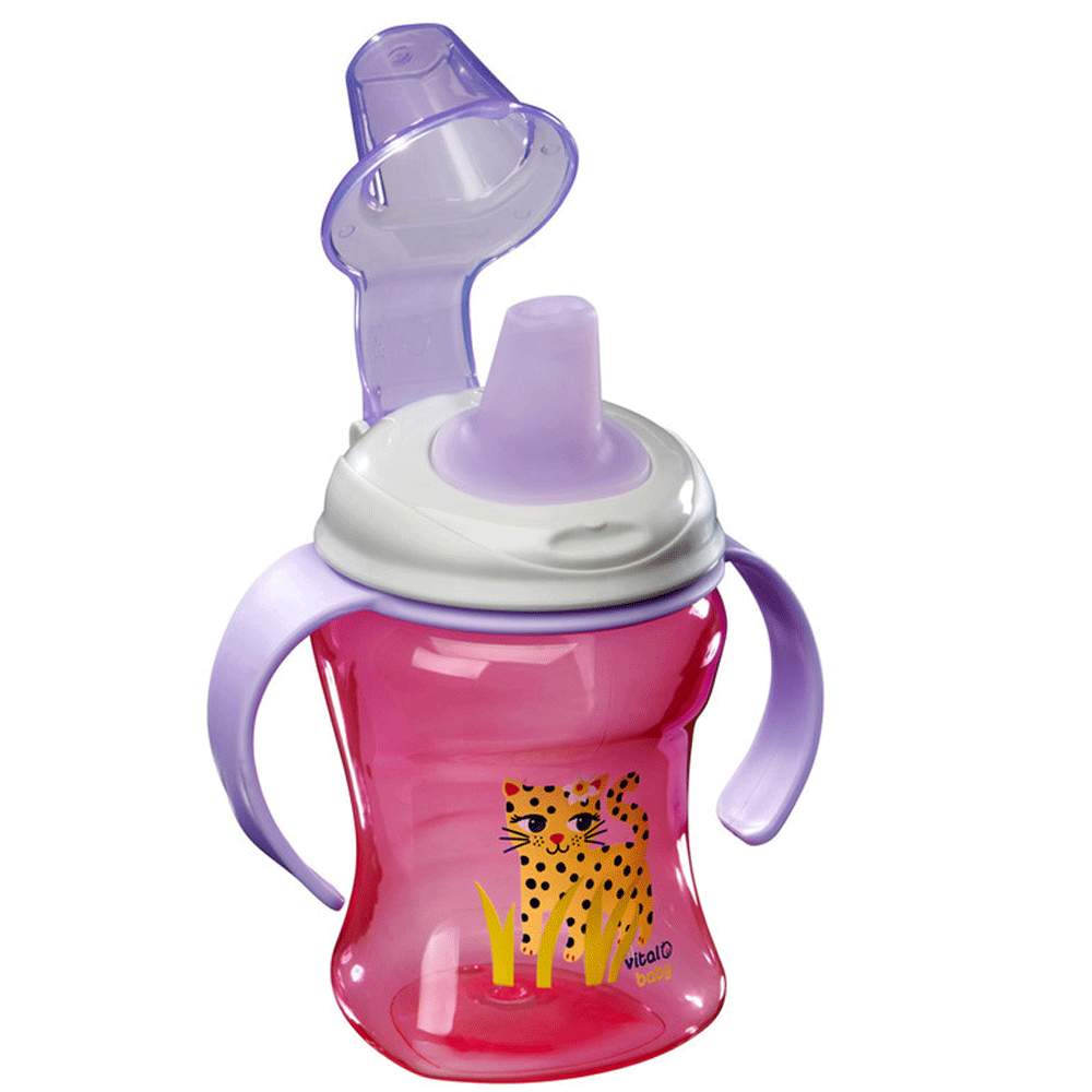 Vital Baby - Hydrate Easy Sipper With Removable Handles Fizz 260Ml|6 Months+