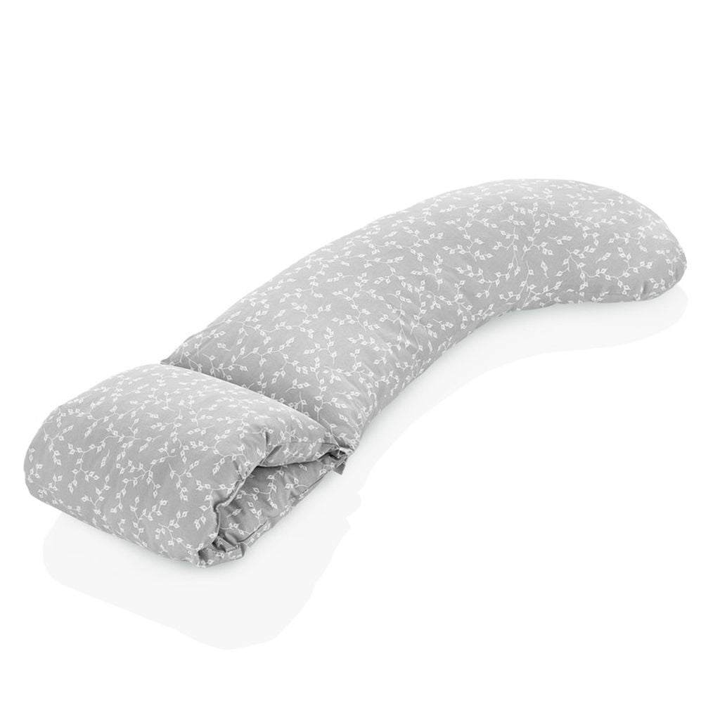Babyjem - Head Supported Breastfeeding Cushion Grey Flower