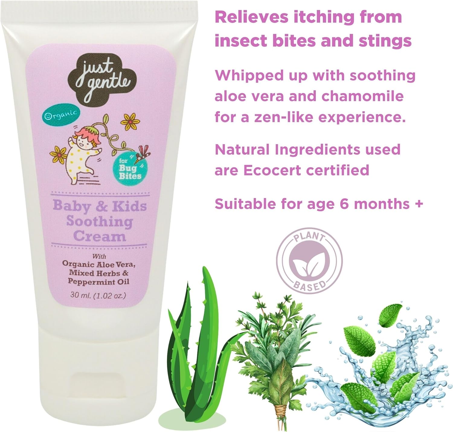 Just Gentle - Baby & Kids Soothing Cream
