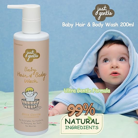 Just Gentle - Baby Hair & Body Wash | Ultra Gentle