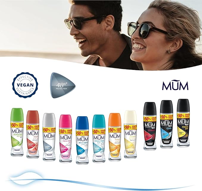 Mum - Deodrant Roll on Men | Classic | 75 ML