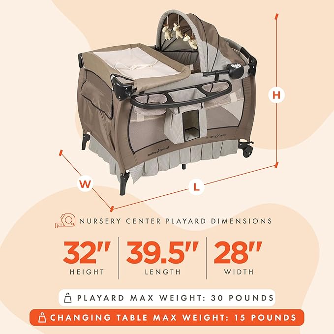 Baby Trend - Deluxe Nursery Center Havenwood