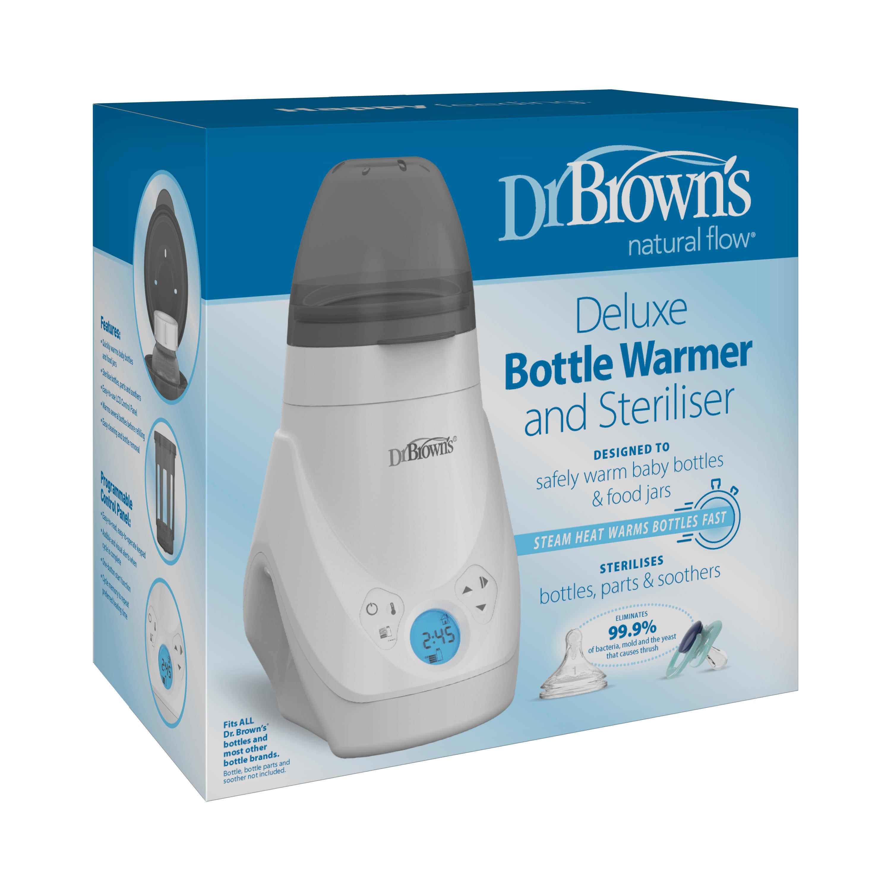 Dr Browns - Deluxe Electric Bottle & Food Warmer & Sterilizer