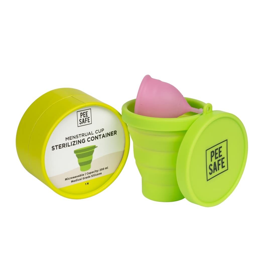 Pee safe - Menstrual Cup Sterilizing Container