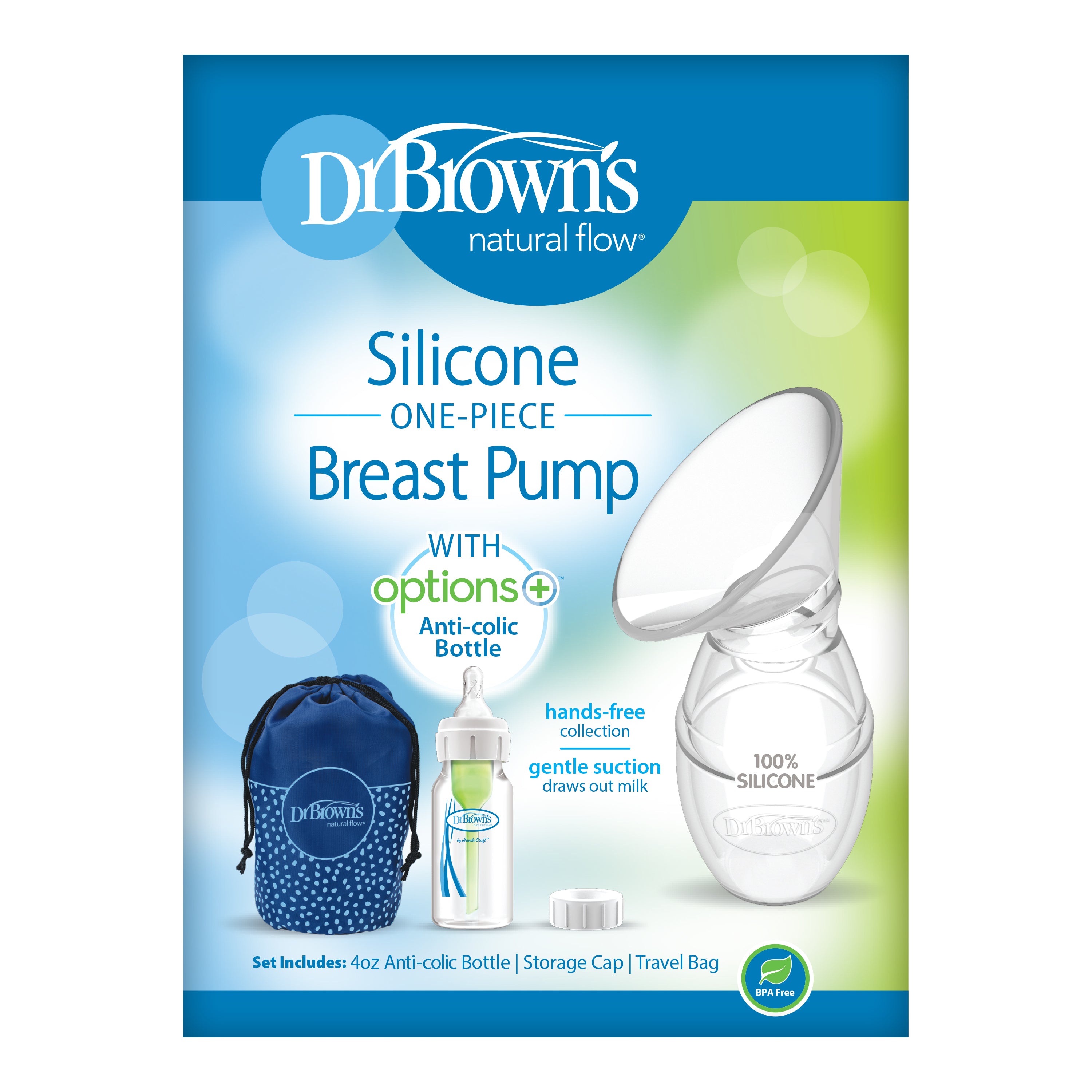 Dr Browns - Milkflow One-Piece Silicone Breast Pump