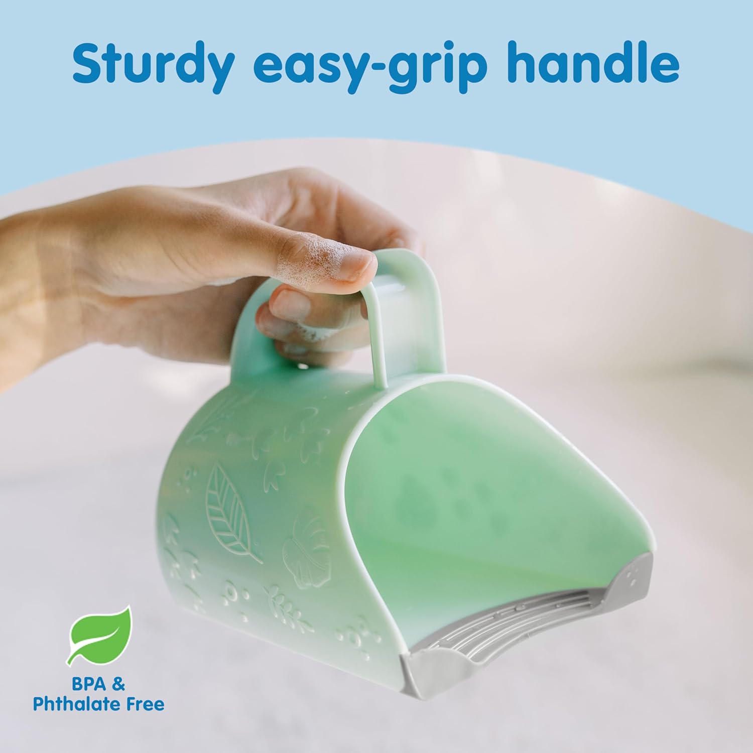 Dino Pour Bath Shampoo Rinse Cup