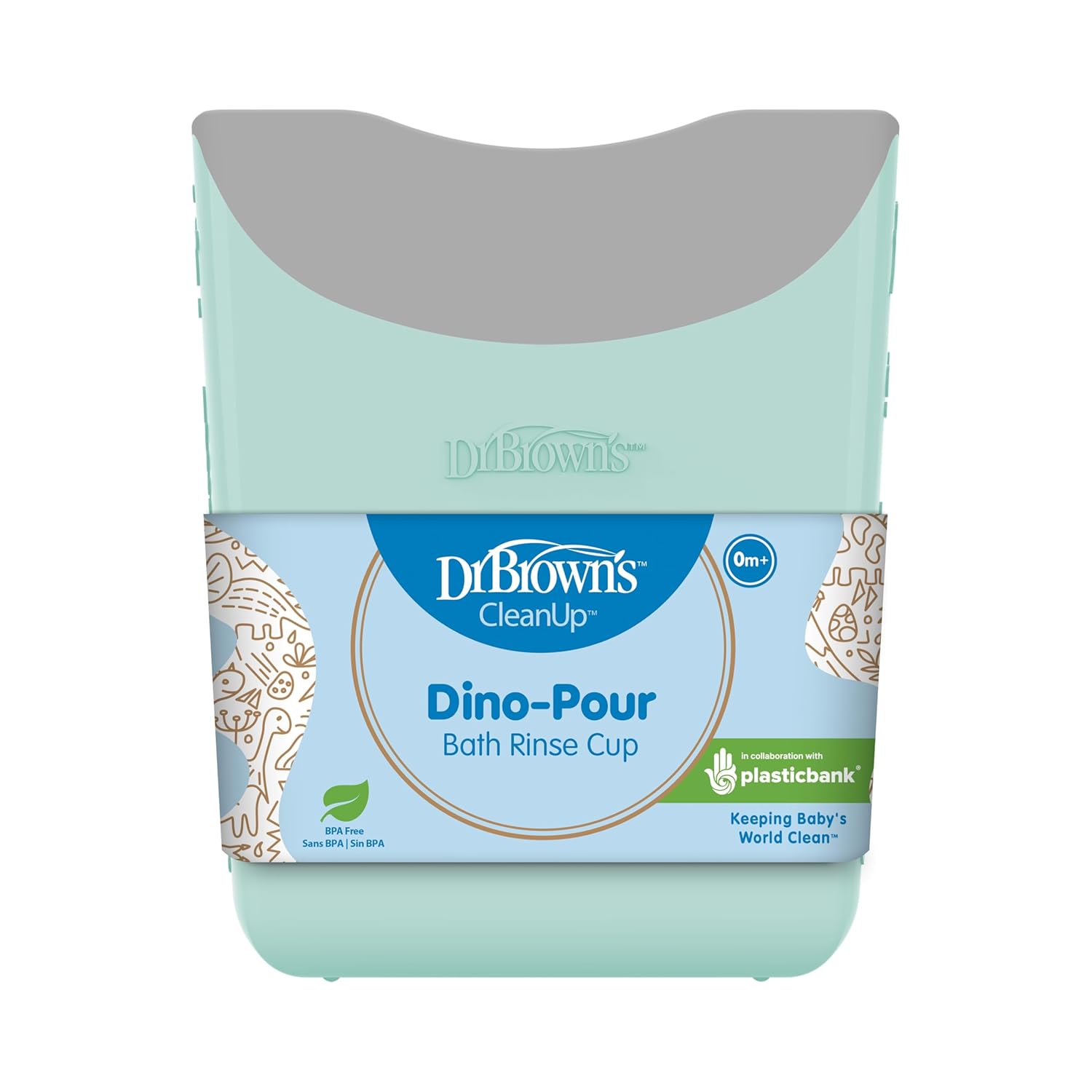 Dino Pour Bath Shampoo Rinse Cup