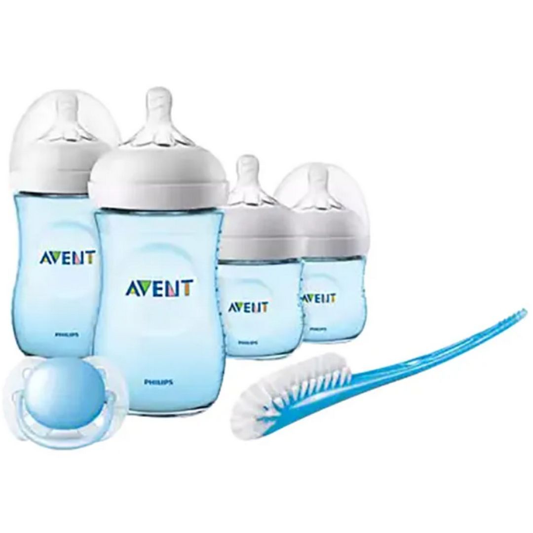 Philips Avent - Natural 2.0 Feeding New Born Starter Set | 0 M+ | Blue