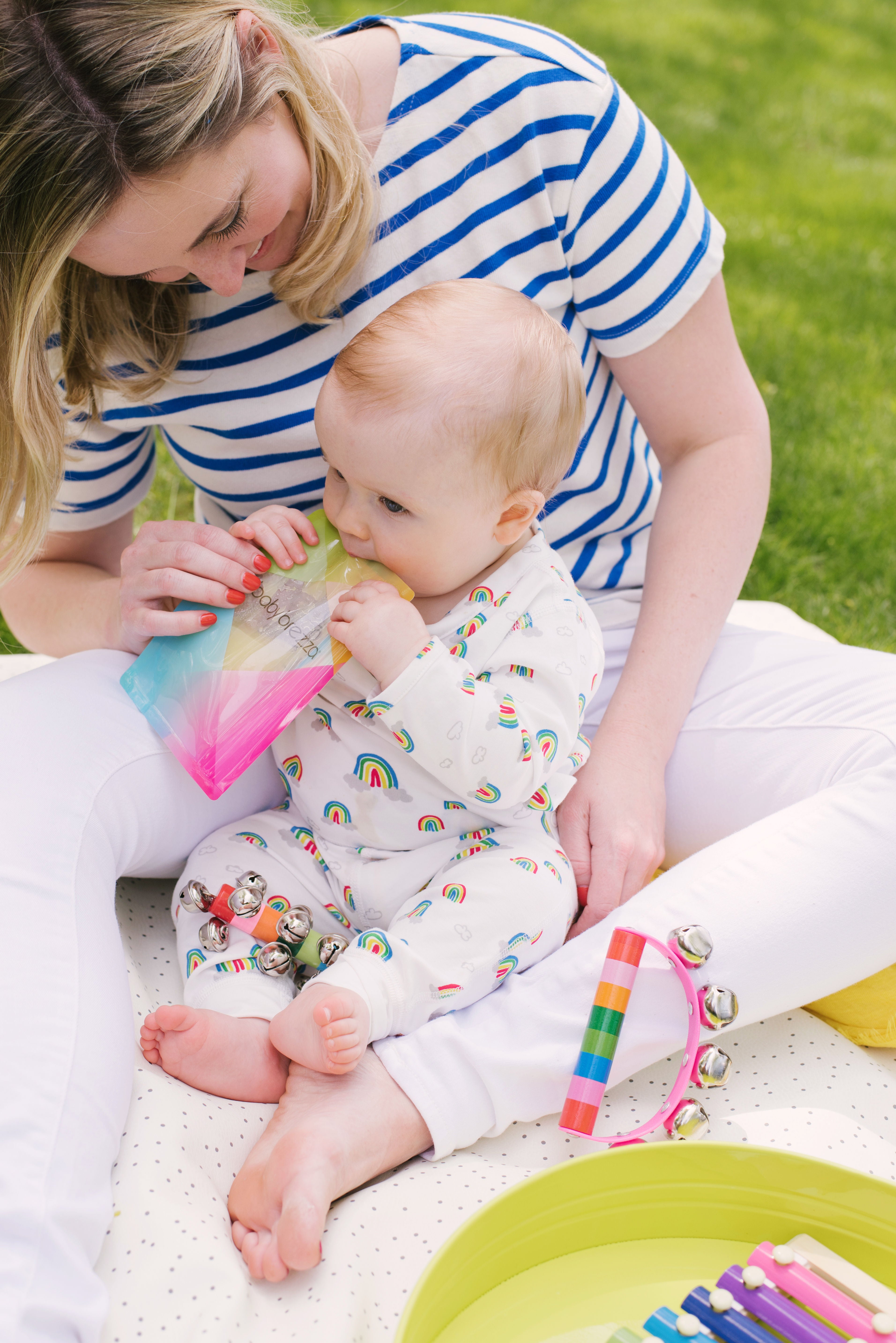 Baby Brezza Food pouch with Funnel - Pack of 10, Multicolor