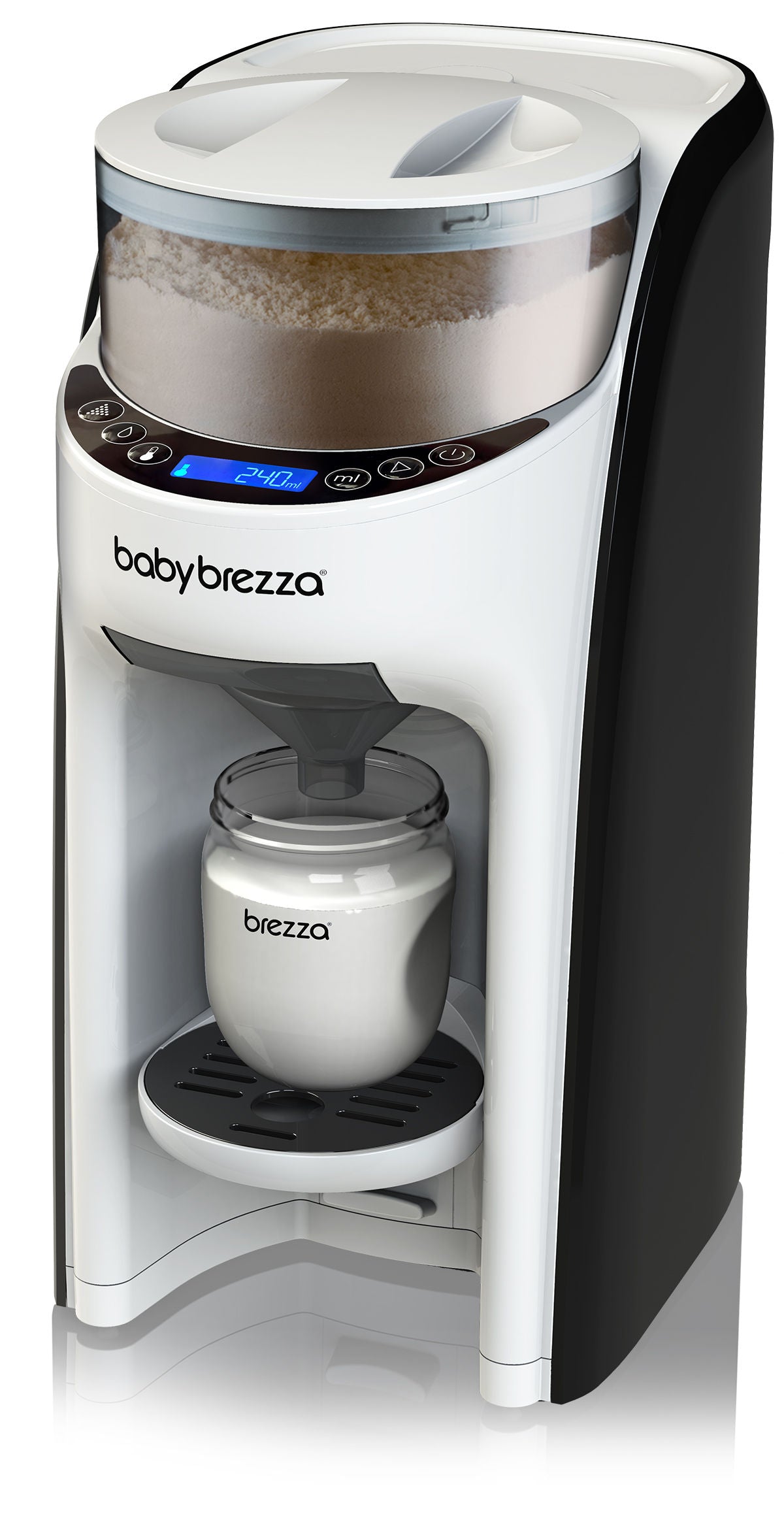 Baby Brezza Formula Pro Advanced , Black & White