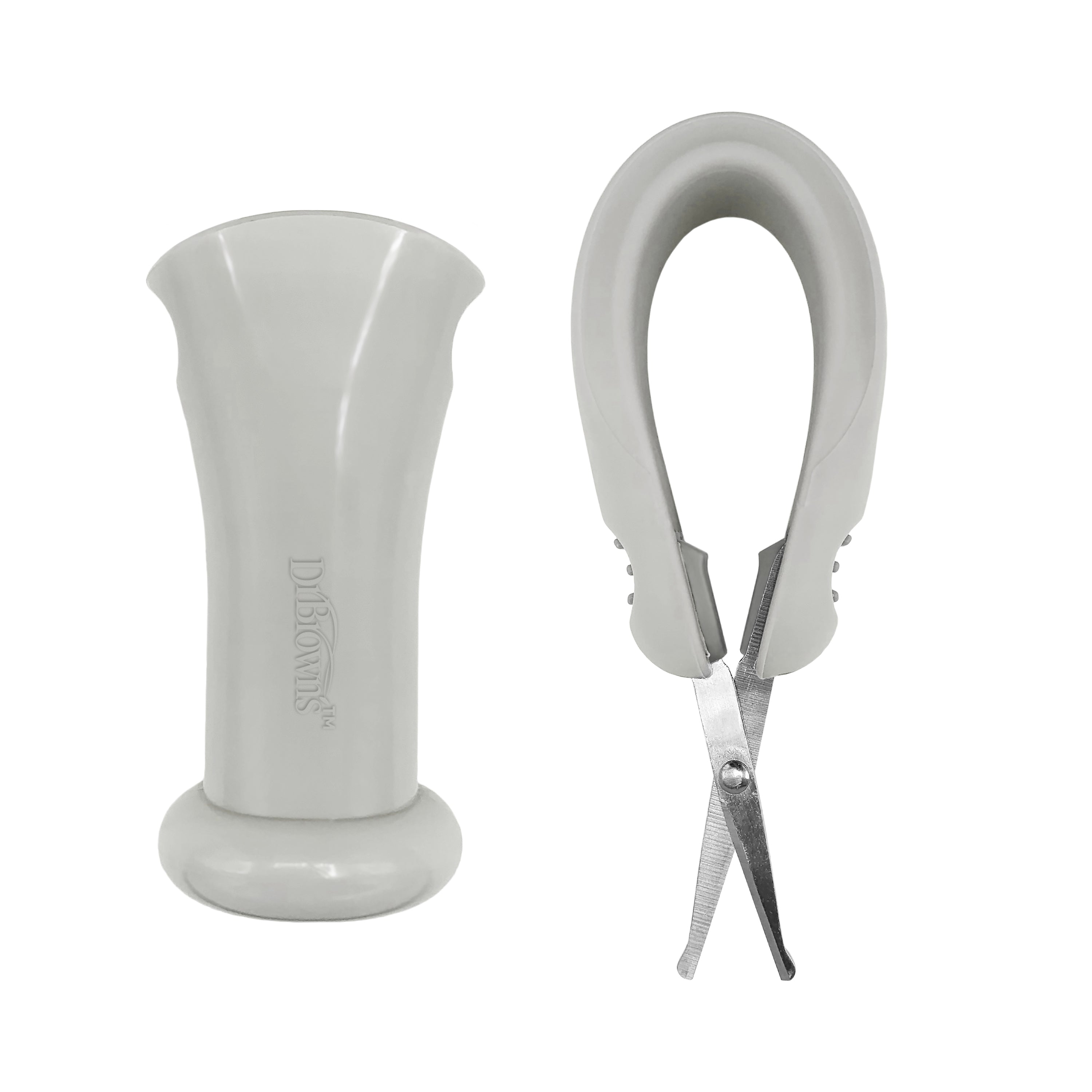 Safe Squeeze Nail Scissors w/ Safety Case