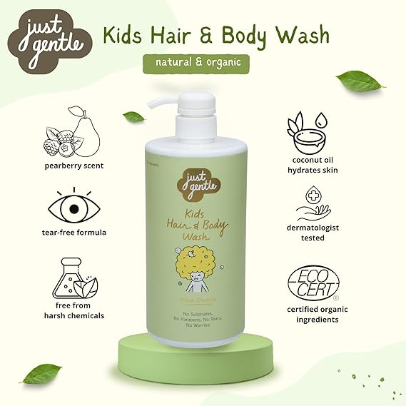 Just Gentle - Kids Hair & Body Wash Ultra Gentle | Jumbo Size