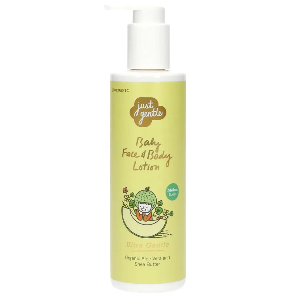 Just Gentle - Baby Face & Body Lotion - Melon Scent