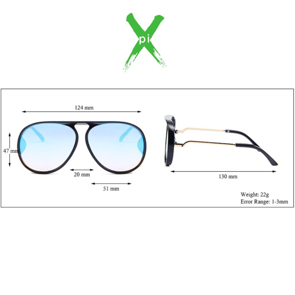 Xpi Kids Sunglasses, Blue Glass