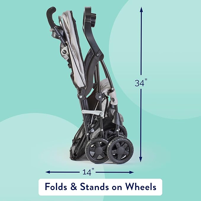 Kolcraft - Cloud Plus Lightweight Stroller | Slate
