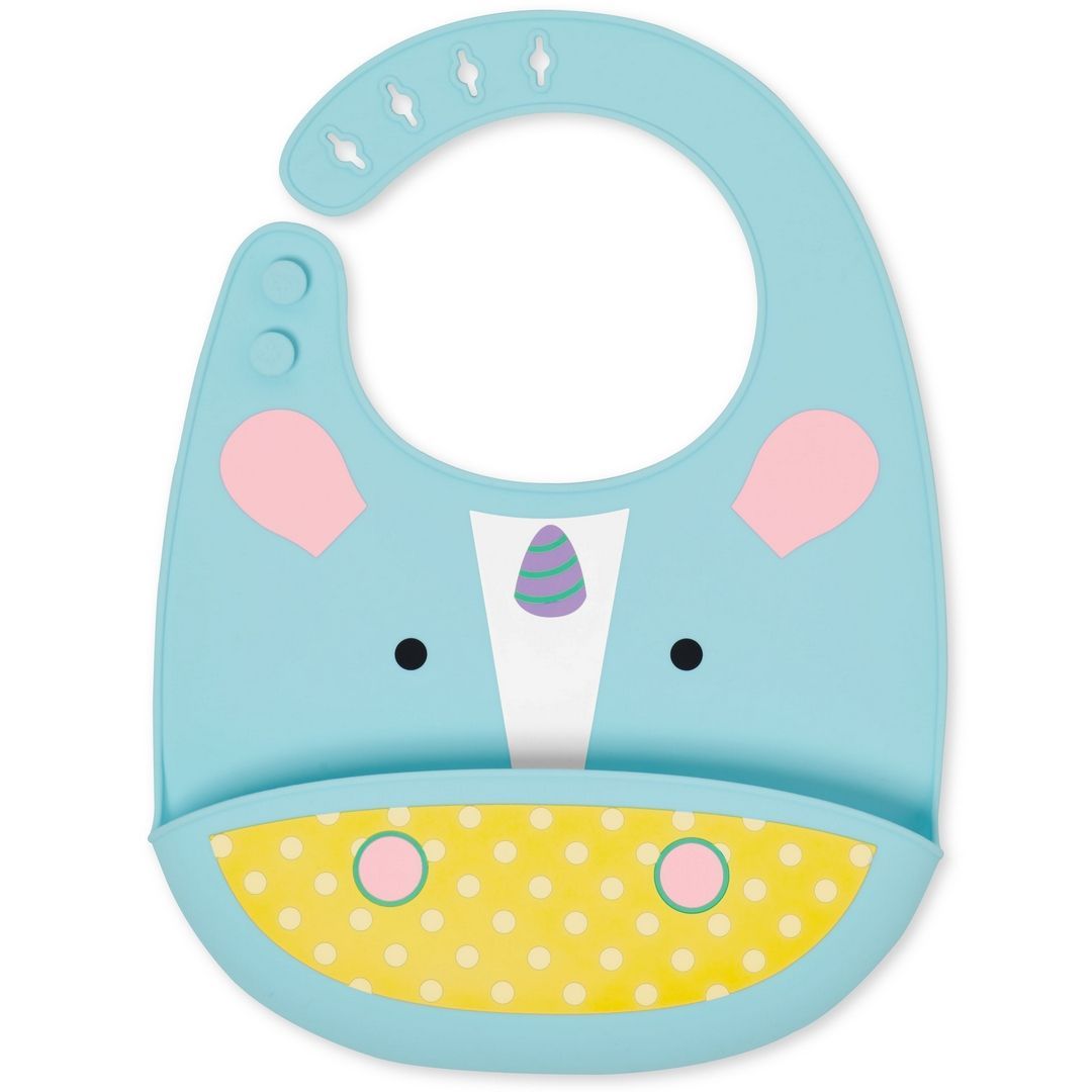 Skip Hop - Zoo Fold & Go Silicone Bib
