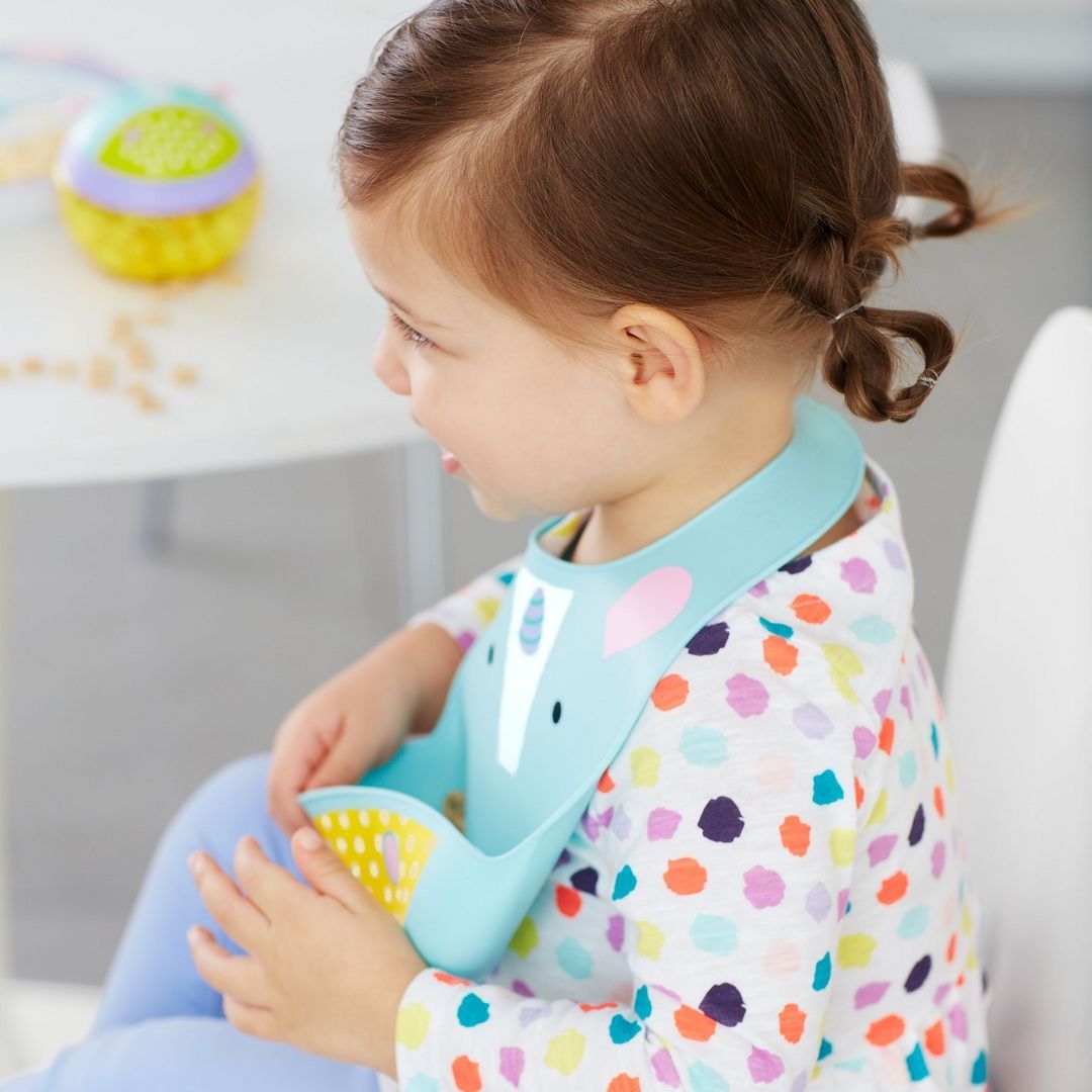 Skip Hop - Zoo Fold & Go Silicone Bib