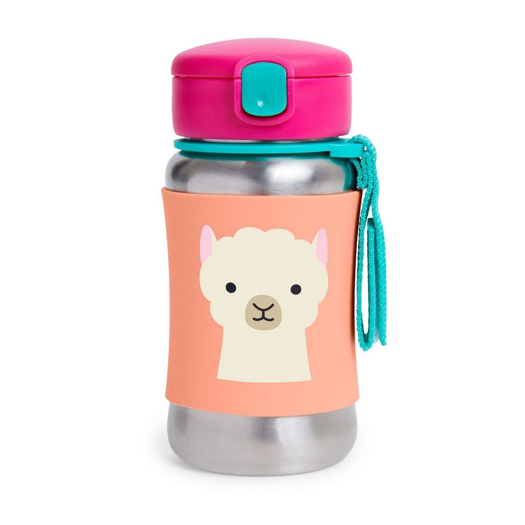 Skip Hop - Zoo Stainless Steel Straw Bottle