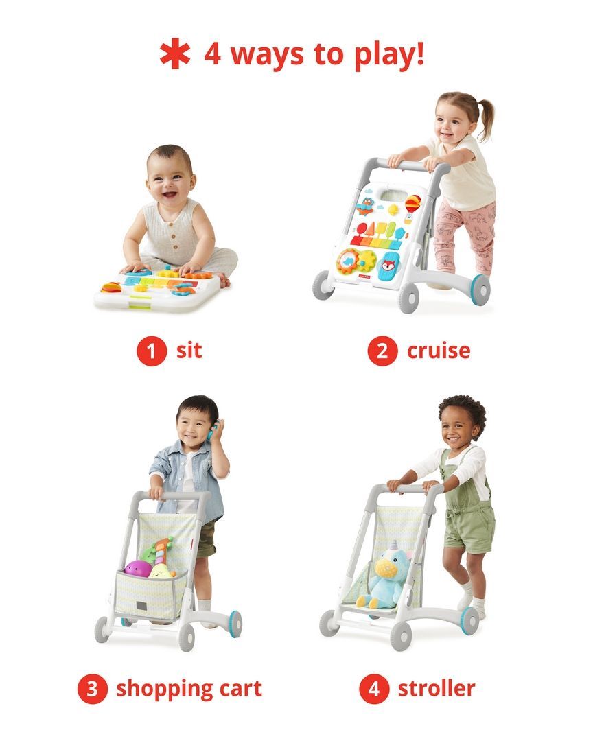Skip Hop - Explore & More Grow Along 4-In-1 Activity Walker