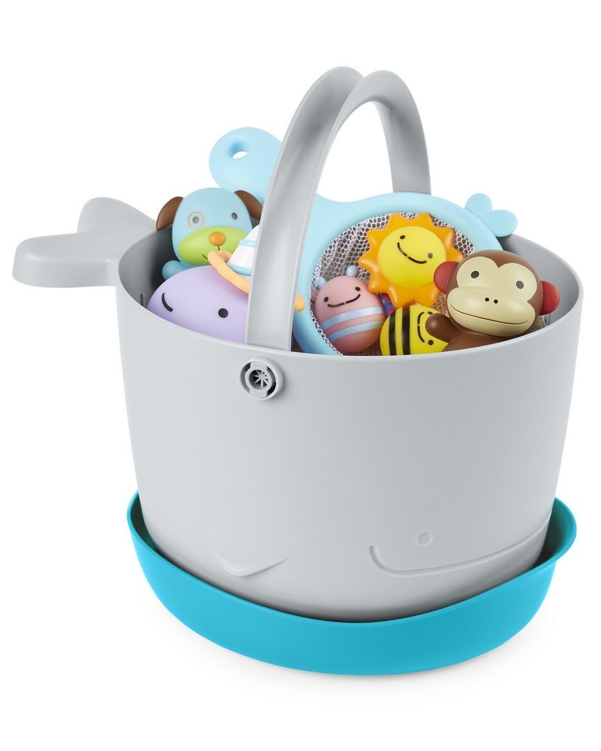 Skip Hop - Moby Stowaway Bath Toy Bucket