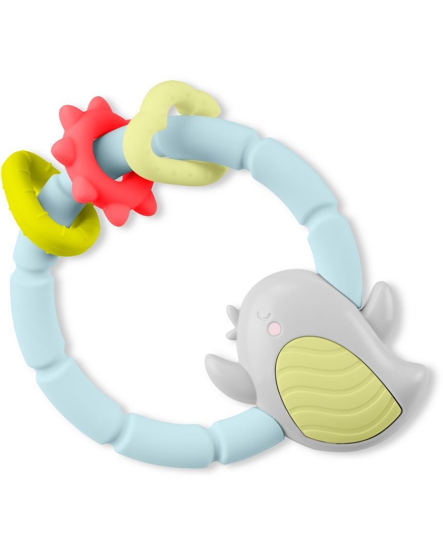 Skip Hop - Silver Lining Cloud Teethe & Play Toy | Bird