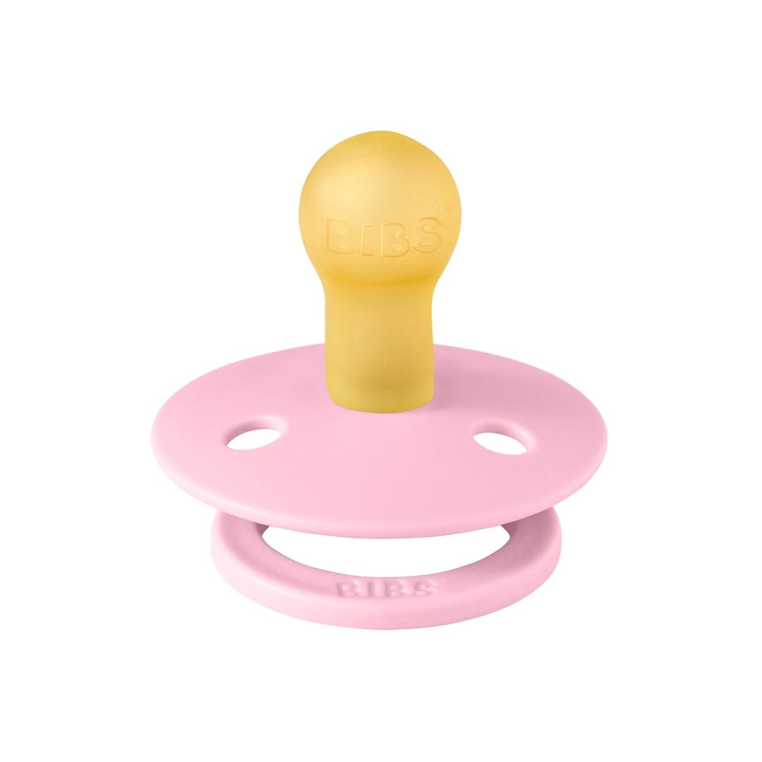 Bibs - Flow Pack Latex Pacifier | Baby Pink | Size 1