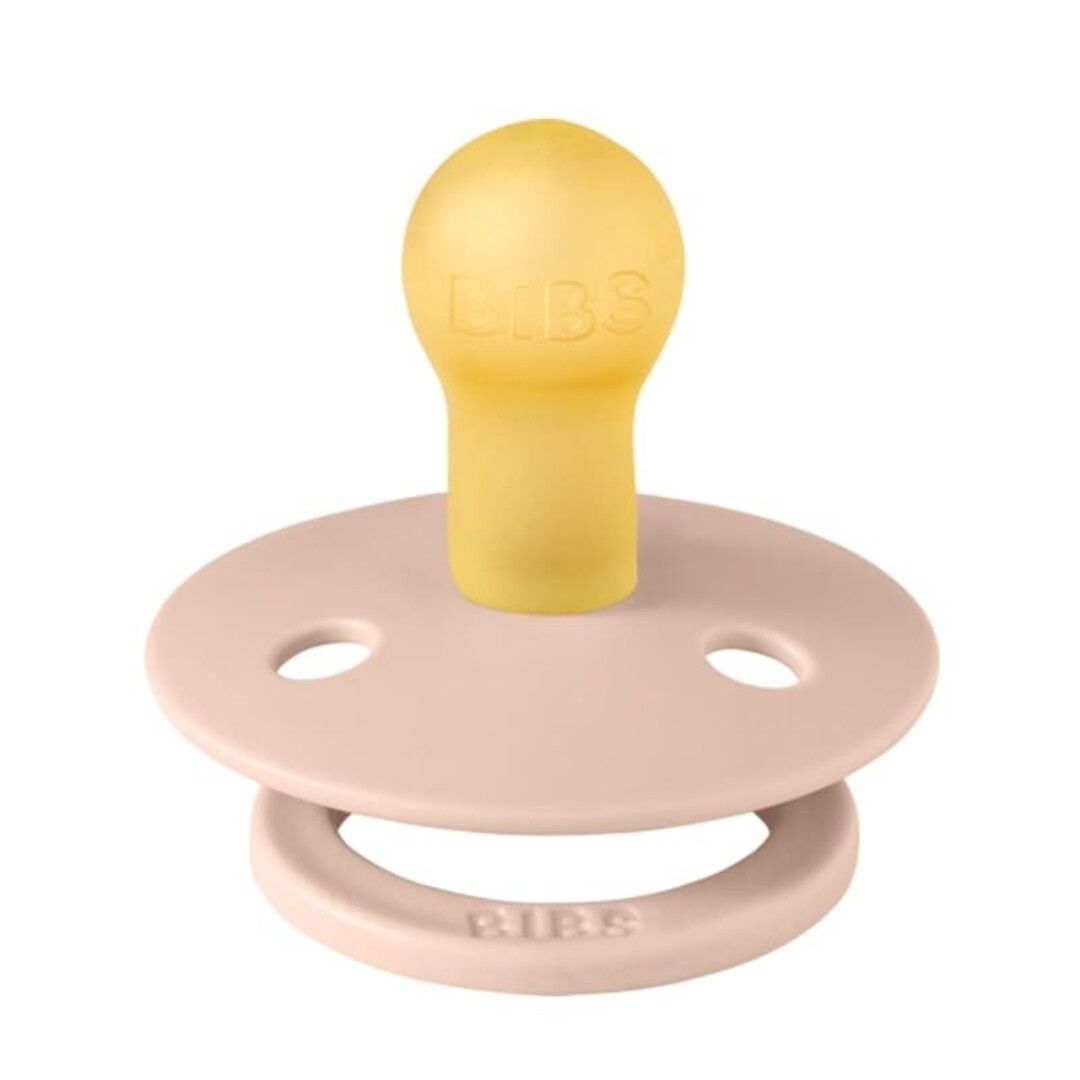 Bibs - Flow Pack Latex Pacifier | Blush | Size 1