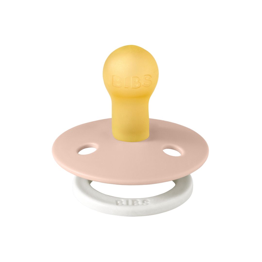 Bibs - Flow Pack Latex Pacifier | Blush Glow | Size 1