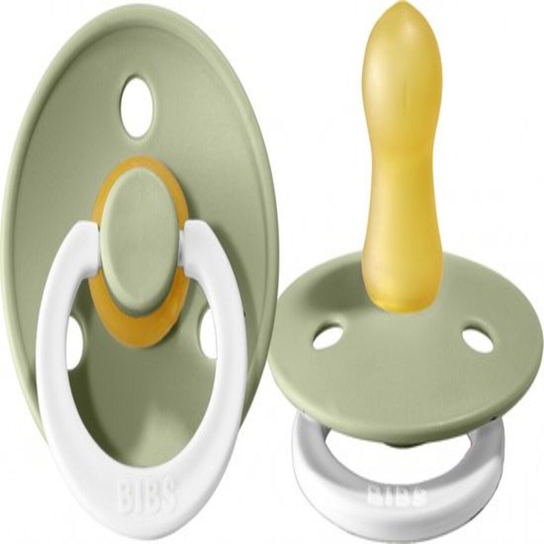 Bibs - Flow Pack Latex S1 Pacifier | Sage Glow